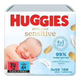 Cumpara ieftin Servetele umede Huggies Pure Extra Care Sensitive Triplo (56x3)