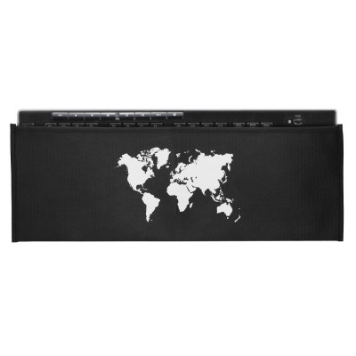 Husa pentru tastatura Logitech MK270 Wireless, Kwmobile, Negru/Alb, Plastic, 54308.02 foto