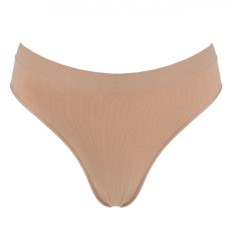 Chiloți Femei, Ribbed Seamless, Culoare Nude, Mărime Unică