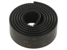 Banda arici acril neagra 25mm x 1m foto