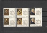 ROMANIA 1968 LP 679 - 120 DE ANI DE LA REVOLUTIA DIN 1848 PERECHE VERTICALA MNH