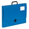 Servietă Documente, Albastru, 45x3x31.5cm, Plastic, Oem
