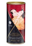 Ulei Masaj Shunga Sparkling Strawberry Wine, Șampanie de Căpșuni, 100ml, Incalzire, Aromat, Sex Shop, Masaj si Relaxare