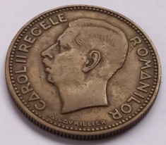 Romania, 20 Lei 1930 Carol II foto