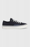 Tommy Jeans tenisi SKATE CANVAS ESS barbati, culoarea albastru marin, EM0EM01175