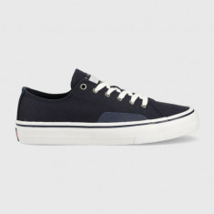 Tommy Jeans tenisi SKATE CANVAS ESS barbati, culoarea albastru marin, EM0EM01175