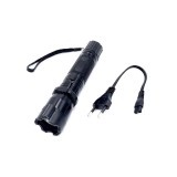 Lanterna Puternica, Cu Electrosoc Si Laser Tip LS1298, Snur, Negru, 17 cm