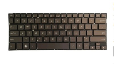 Tastatura laptop ASUS ZENBOOK UX31 UX31A UX32VD maro cu buton de pornire foto