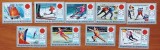 BURUNDI--SPORT -OLIMPIda de iarna JAPONIA&#039;&#039; SERIE-VECHE DE 9V.--MNH LUX -NESTAMPIL.-VEZI SCAN, Nestampilat