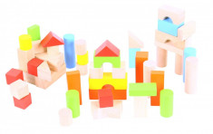 Cuburi colorate pentru construit PlayLearn Toys foto
