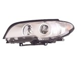 Far Bmw Seria 3 (E46), Coupe/Cabrio 03.2003-09.2006, montare fata, stanga, H7+H7; electric; argintiu, semnal galben; cu motor; halogen, MAGNETI MAREL, Magneti Marelli