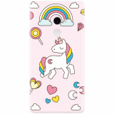 Husa silicon pentru Xiaomi Mi Mix 2, Cute Unicorn