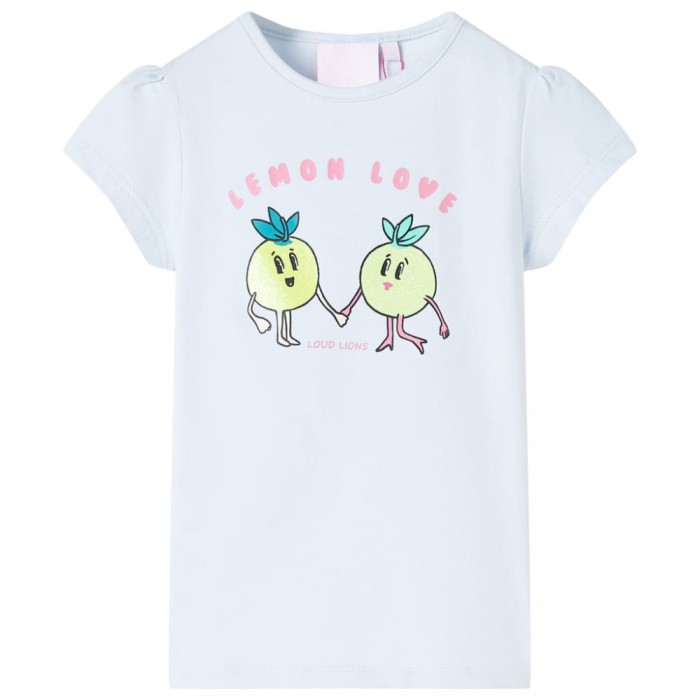 Tricou pentru copii, albastru deschis, 128