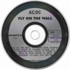 AC/DC - Fly On The Wall, CD, fara coperti