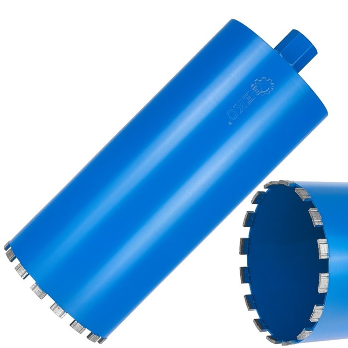 Carota diamantata pentru umed / uscat, 182 x 10 x 450 mm 16 T, 1.1 / 4&quot;, Geko G65220