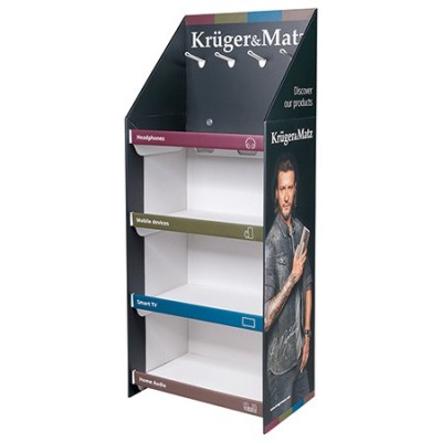 DISPLAY STAND CARTON KRUGER&amp;amp;MATZ EuroGoods Quality foto