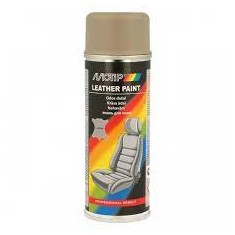 Spray Vopsea Piele, Motip Leather Bej-Maron, 200ml