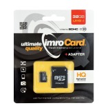 Card MicroSD 32GB + Adaptor (Clasa 10) IMRO, 32 GB