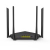 Router WiFi 5 (802.11ac) DualBand 2.4/5GHz, 300+867Mbps, 4x6dBi, 4 porturi Gigabit - TENDA TND-AC10-V30 SafetyGuard Surveillance