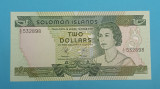 Insulele Solomon 2 Dollars 1977 &#039;Pescuit traditional&#039; UNC serie: A/2 532898