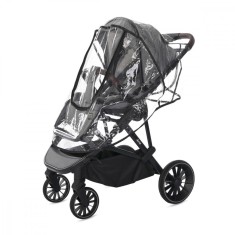 Husa de ploaie pentru carucior, Lorelli, model universal, geanta de transport inclusa, 72 x 57 x 47 cm