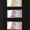 Set Croatia 1 + 5 + 10 dinari dinara 1991 aunc / unc pret pe set