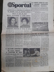 Ziarul Sportul din 20 martie 1978 foto