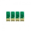 Set 4 Chip-uri Cartuse Reincarcabile Epson T1621, T1622, T1623, T1624, Workforce WF-2540WF, WF-2760, Inkjet, Black, Cyan, Magenta, Yellow