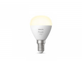 Bec LED inteligent Philips Hue P45, Bluetooth, E14, 5.7W, 470 lm, lumina calda