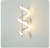 Cumpara ieftin Aplica LED, 15W, 800lm, spirala creativa, alb, lumina calda/neutra/rece