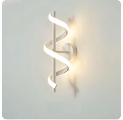 Aplica LED, 15W, 800lm, spirala creativa, alb, lumina calda/neutra/rece foto