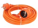 Prelungitor alimentare 10m portocaliu 3x1,5mm2