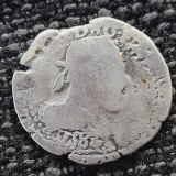 Franta 1/4 francs / franc 1586 K/Bordeaux argint Henric lll rar, Europa