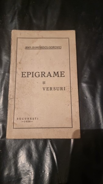 Jeny Dumitrescu Sorovici - Epigrame si Versuri