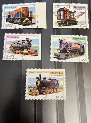 1981. Nicaragua. Locomotive foto