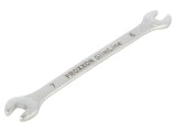 Cheie plată 6mm/7mm oțel crom-vanadium SlimLine