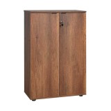 Cumpara ieftin Bibliotecă Adore Rio cu 2 Uși, Cheie și 3 Rafturi, 72x109x34 cm