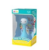 Cumpara ieftin Jucarie interactiva pentru bebelusi Alilo Smarty Bunny - Iepuras, in romana si engleza, albastru