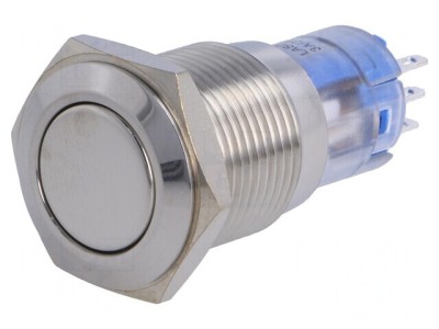 Comutator Anti-Vandalism DPST 3A/250VAC OFF-ON foto