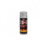 Spray Vopsea Termorezistenta Argintie Champion +800&deg;C, 400ml, Profesionala, Universal, Champion