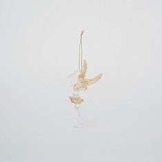 Set 2 ornamente brad Fairy 14 cm
