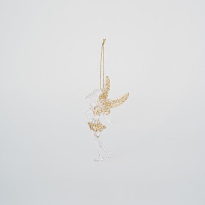 Set 2 ornamente brad Fairy 14 cm foto