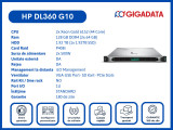 HP DL360 G10 2x Gold 6152 128GB 1.92TB SSD P408i 2x PS 6 Luni Garantie