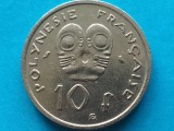 POLINEZIA FRANCEZA-10 FRANCS 1967