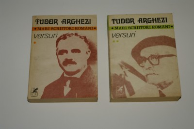 Tudor Arghezi - Versuri - 2 volume foto