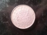 Moneda 200 lei 1942 , 6g argint 835 , Mihai I , cal. AUNC