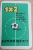 M3 C31 1 - 1971 - Calendar de buzunar - reclama Pronosport