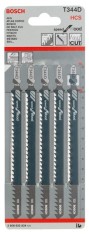 Bosch Set 5 Panze ferastrau vertical Precision for Wood, T 344D, 152mm ProAdvanced PowerfulTools