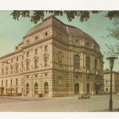 FA15 - Carte Postala- UNGARIA - Szeged, Teatrul National, circulata 1963