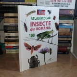ATLAS SCOLAR * INSECTE DIN ROMANIA , CD PRESS ( CARTONATA ) *